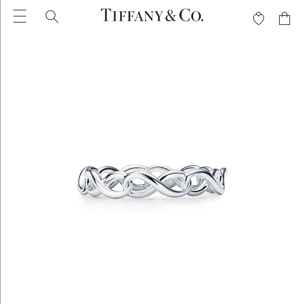Tiffany Infinity Narrowband Ring